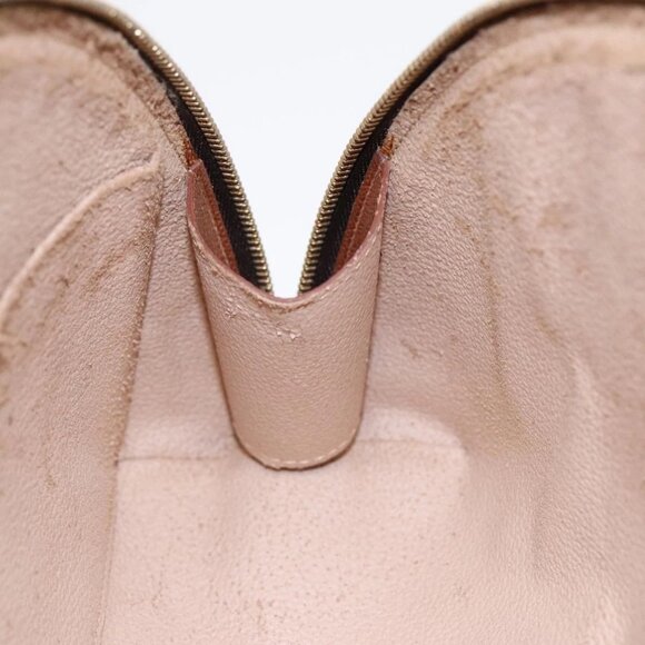 LOUIS VUITTON Monogram Trousse Demi Ronde Cosmetic Pouch M47520 LV Auth 86597 - Picture 13 of 16